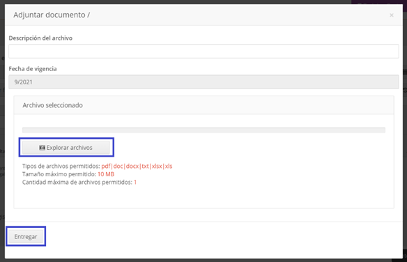 ¿Cómo Cargar Documentación a Empresas Contratistas en Control Documental?